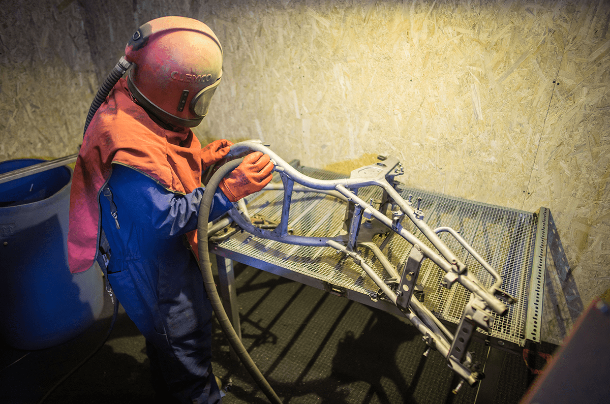 Powder Coating At Heathhall